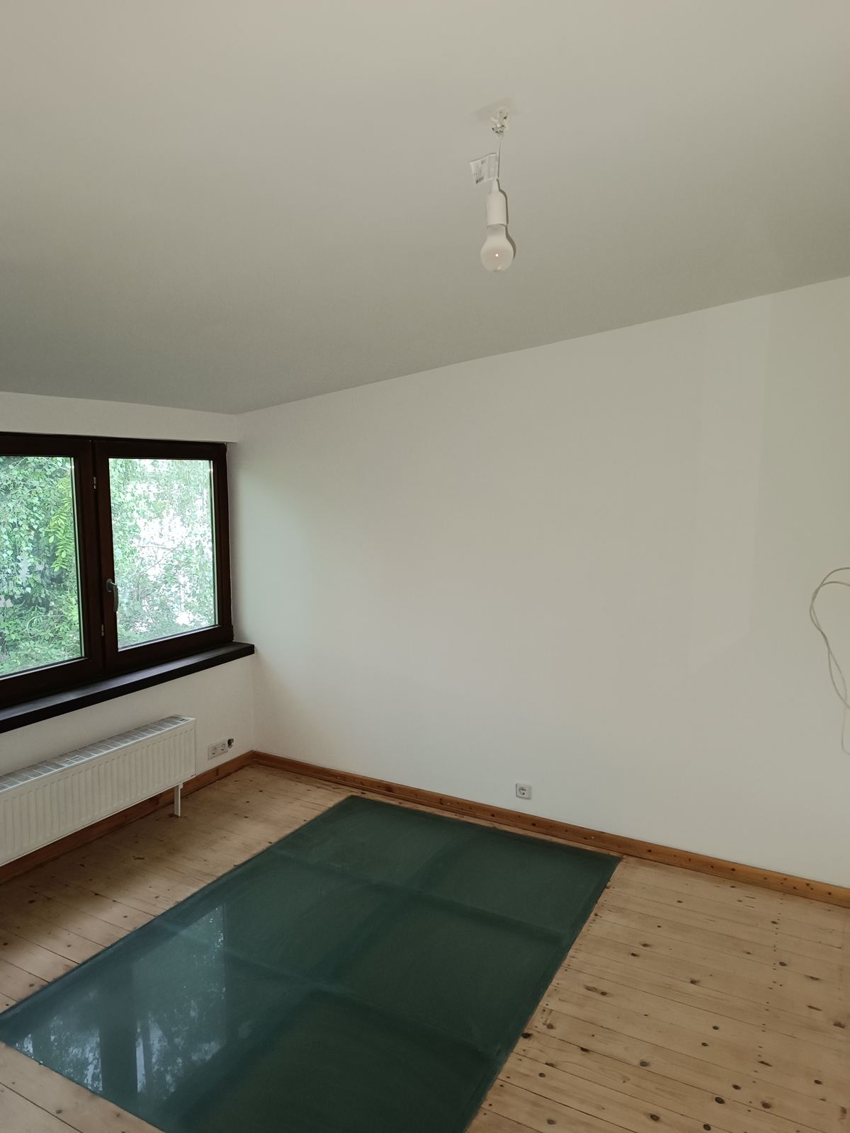 Frisch renovierter leerer Raum